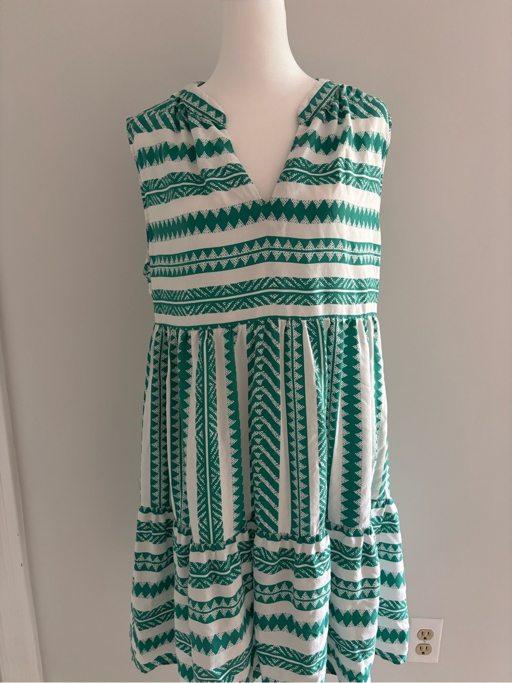 Boho Patterned Sundress - Picture 3 of 4